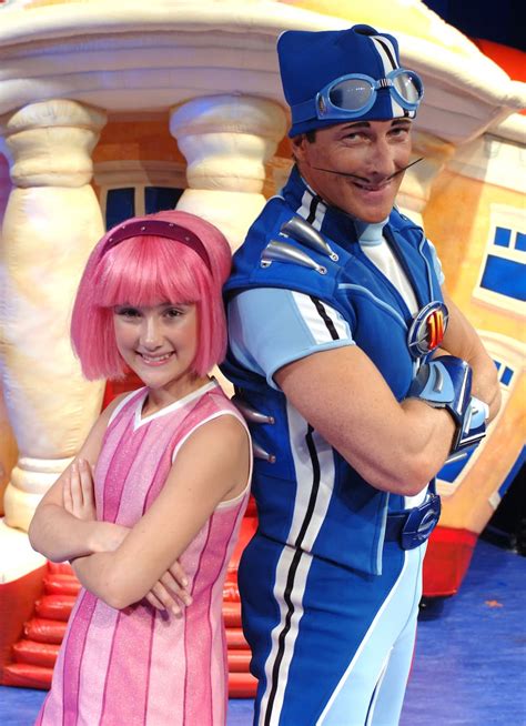 cast from lazytown|lazy town cast stephanie.